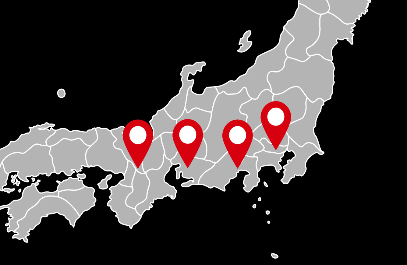 取り扱い販売店地図